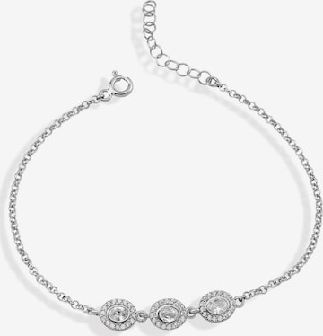 Bracelet Dkeniz en argent : devant