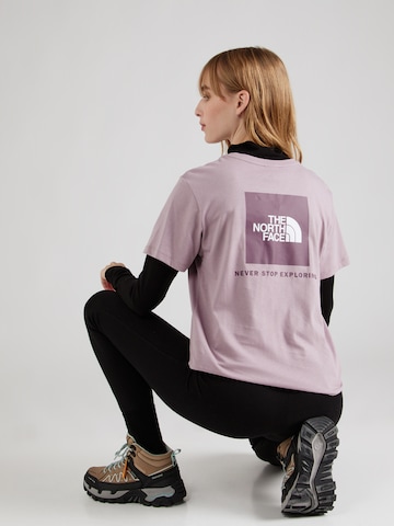 T-shirt 'REDBOX' THE NORTH FACE en violet
