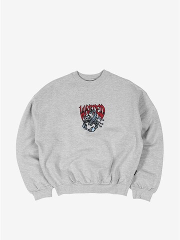 Wasted Paris - Sudadera 'Bane Crewneck' en gris: frente