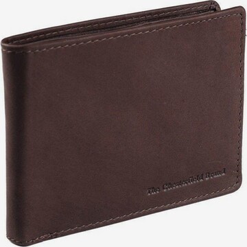 The Chesterfield Brand Wallet in Brown: front