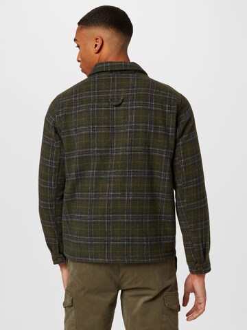 BLEND Regular fit Button Up Shirt in Green