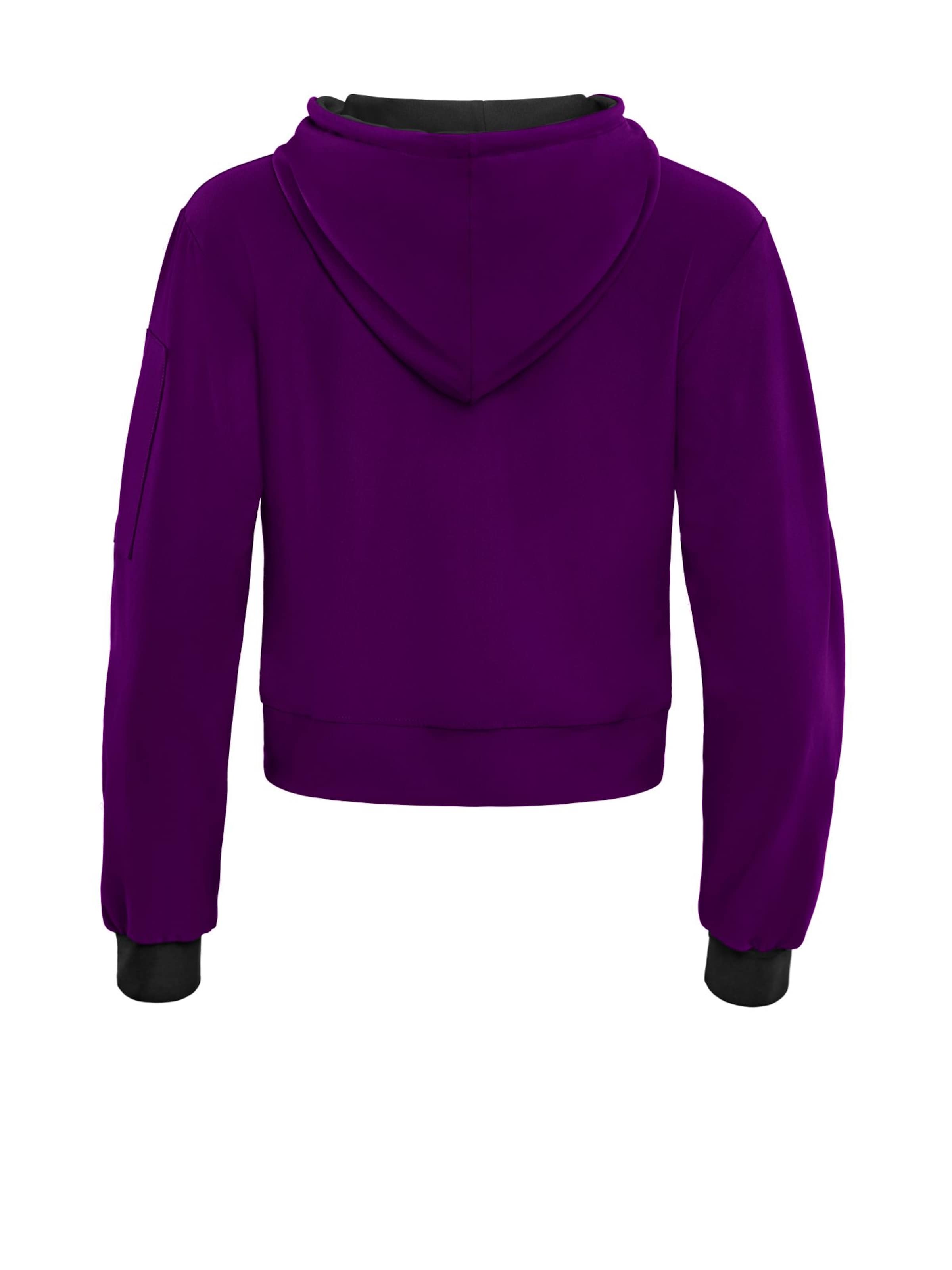 Winshape Αθλητική ζακέτα φούτερ 'J009C' σε λιλά