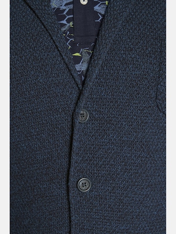 Charles Colby Knit Cardigan 'Earl James' in Blue