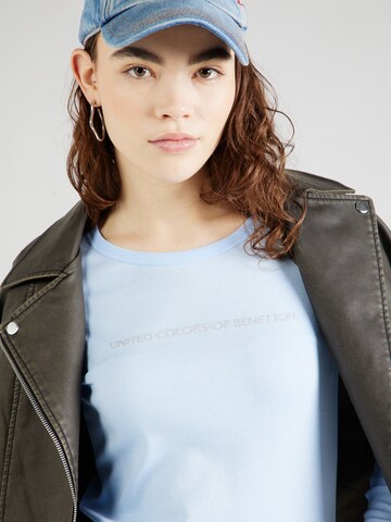 UNITED COLORS OF BENETTON Shirt in Blue