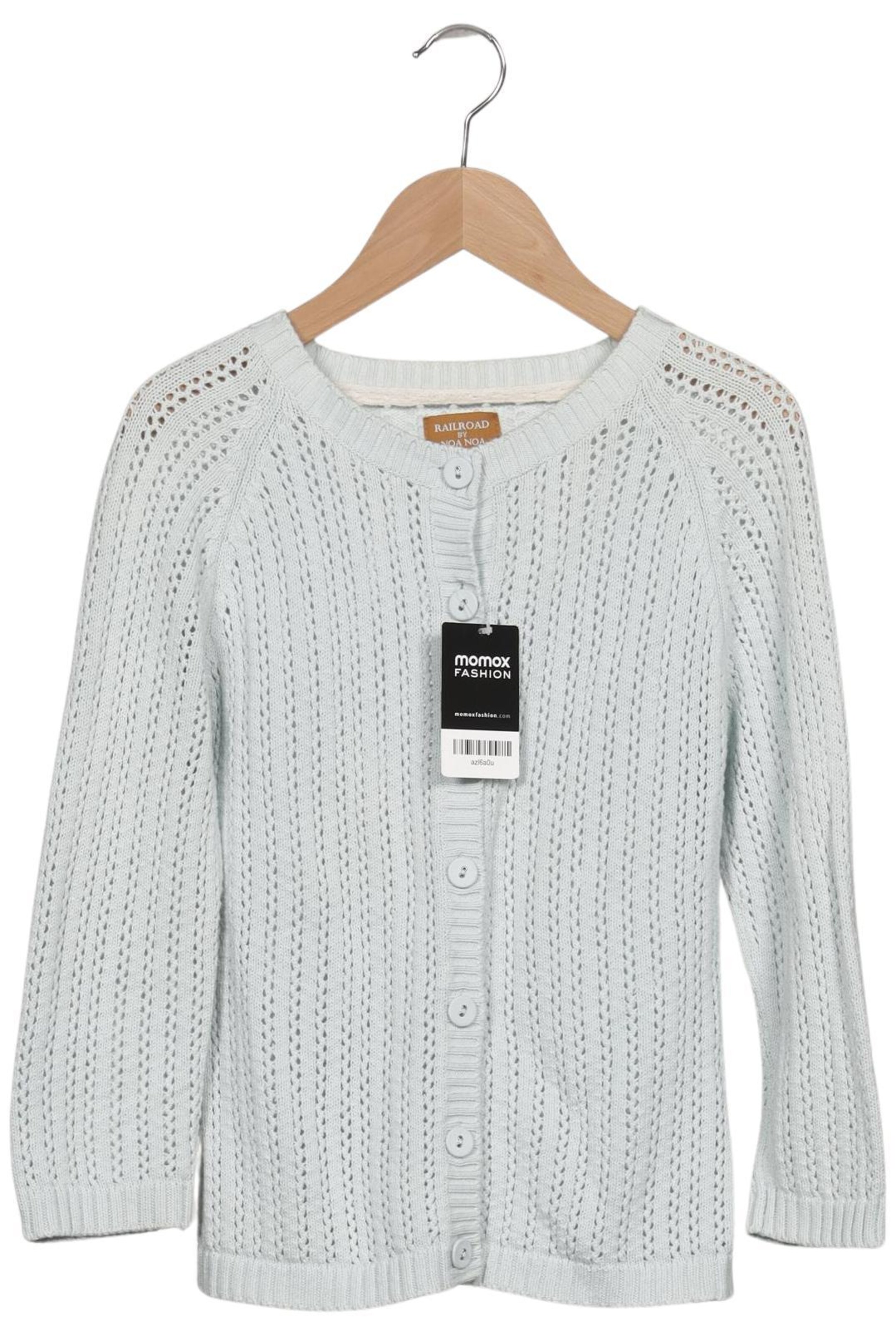 Noa Noa Strickjacke XS in Blau: Vorderseite