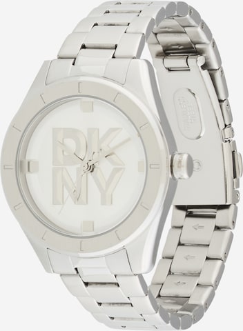 DKNY Analogt ur 'Chambers Midi' i sølv: forside
