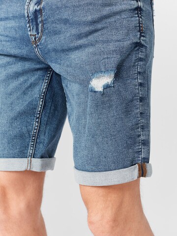 Only & Sons Regular Jeansshorts 'Ply Life Jog Blue' in Blau