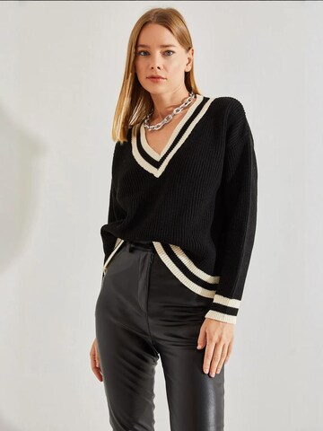 Pull-over 'Pullover' Bianco Lucci en mélange de couleurs