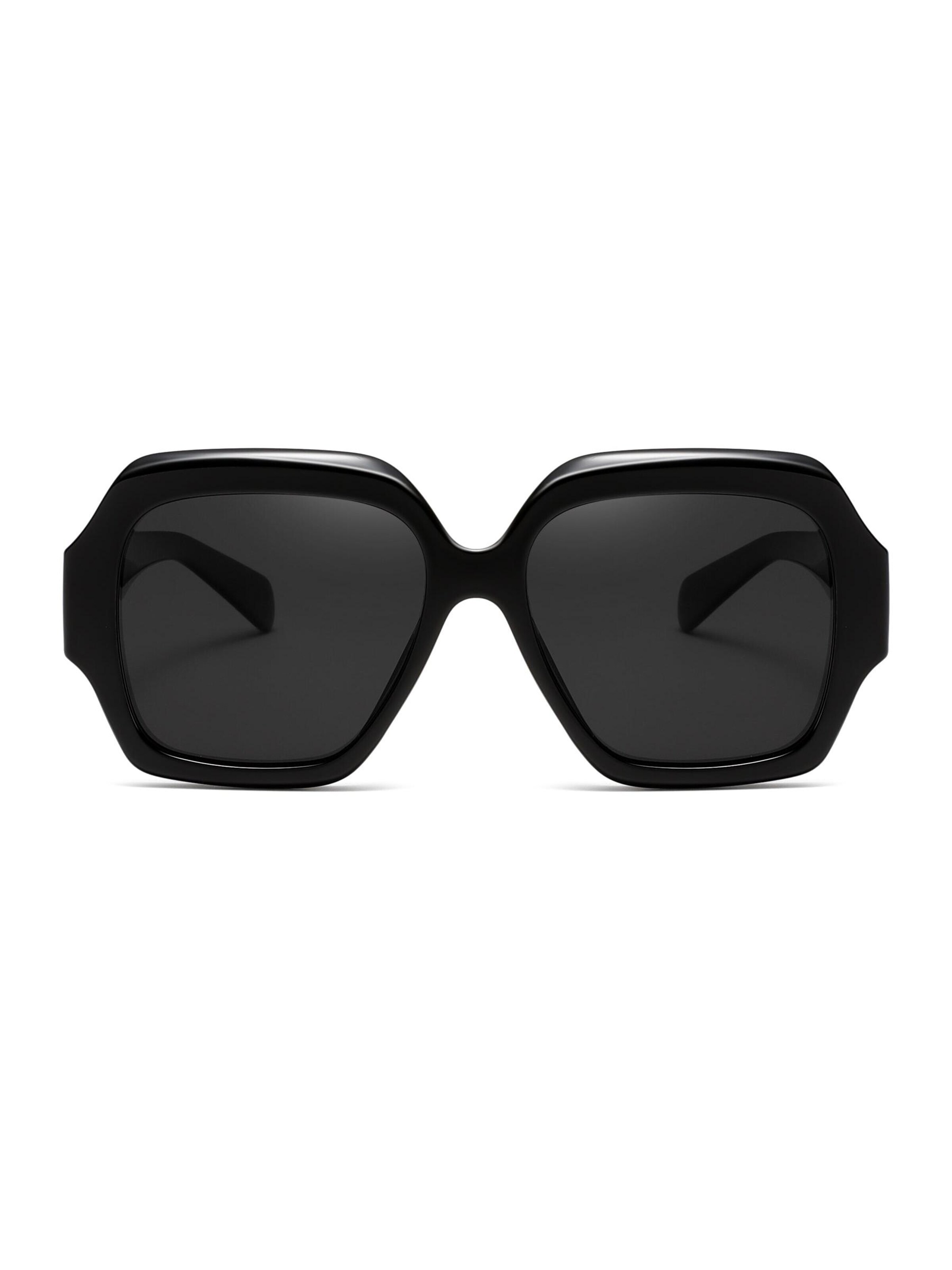 AVANT-GARDE PARIS Sonnenbrille 'Square Damaris' in Schwarz