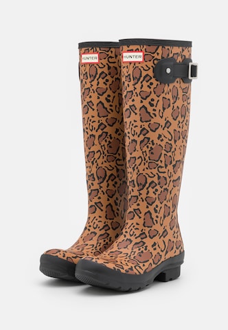 HUNTER Gummistövel i beige