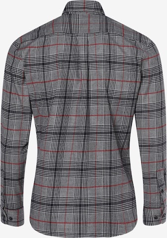 FYNCH-HATTON Regular fit Риза в сиво