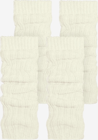 Manchettes normani en blanc : devant