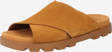 CAMPER Pantoletter 'Brutus' i brun: forside