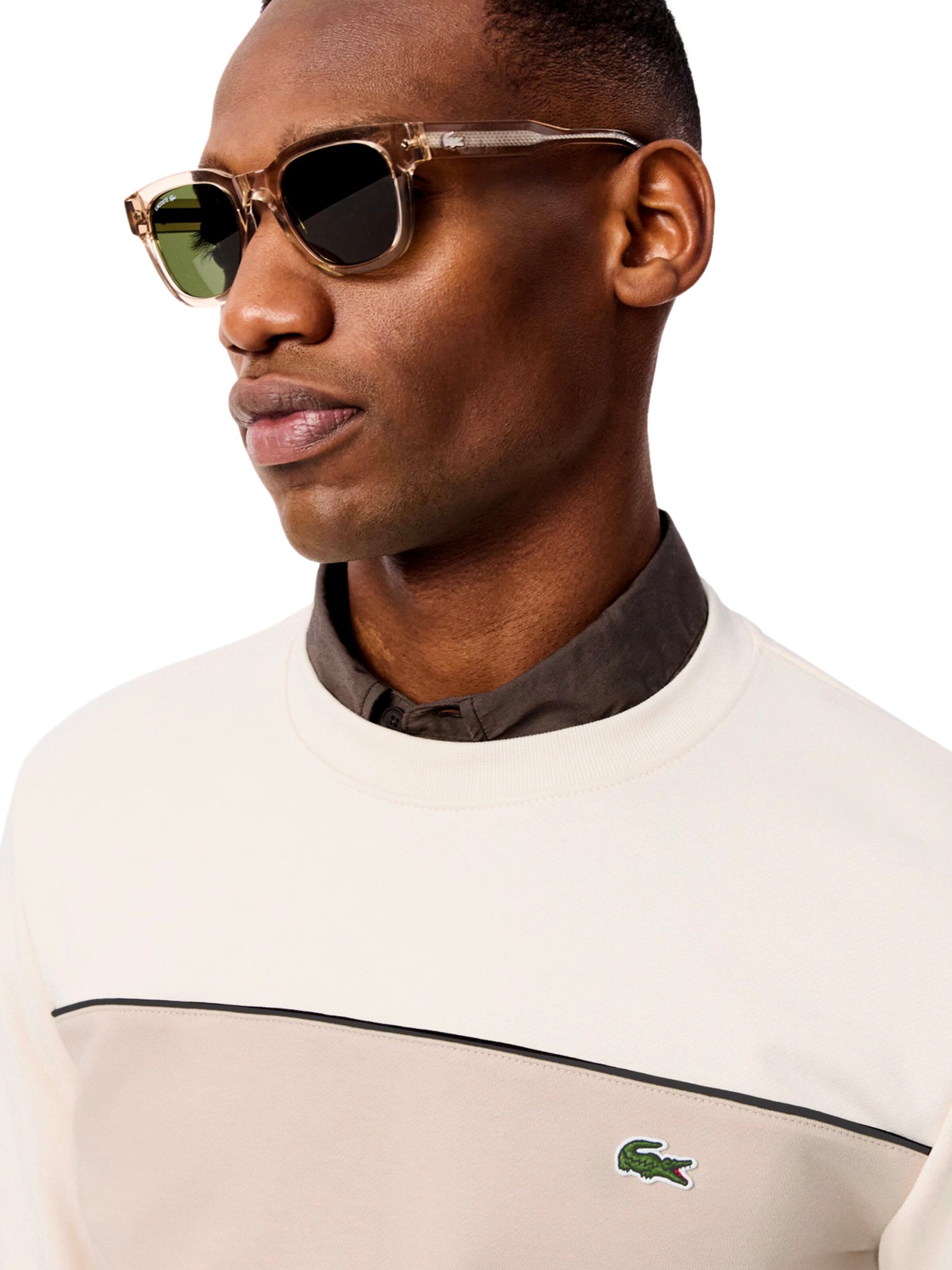 LACOSTE Sweatshirt in Beige