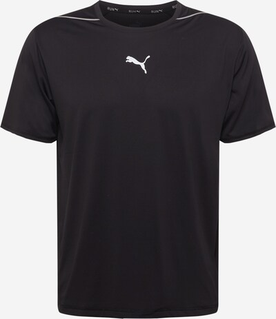 Tricou PUMA pe negru / alb, Vizualizare produs