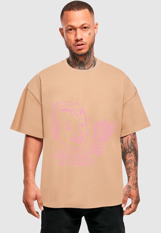 2Y Studios T-Shirt 'Make Money' in Beige: Vorderseite