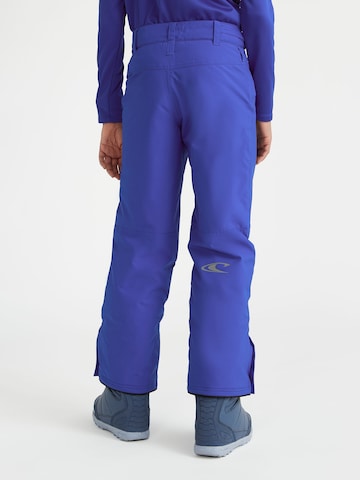 Regular Pantaloni sport de la O'NEILL pe albastru