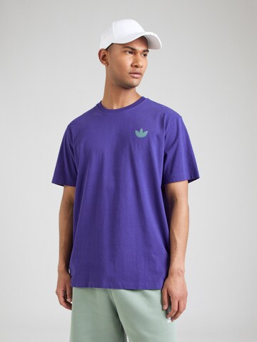 ADIDAS ORIGINALS - Camiseta 'SKELETON SK' en lila