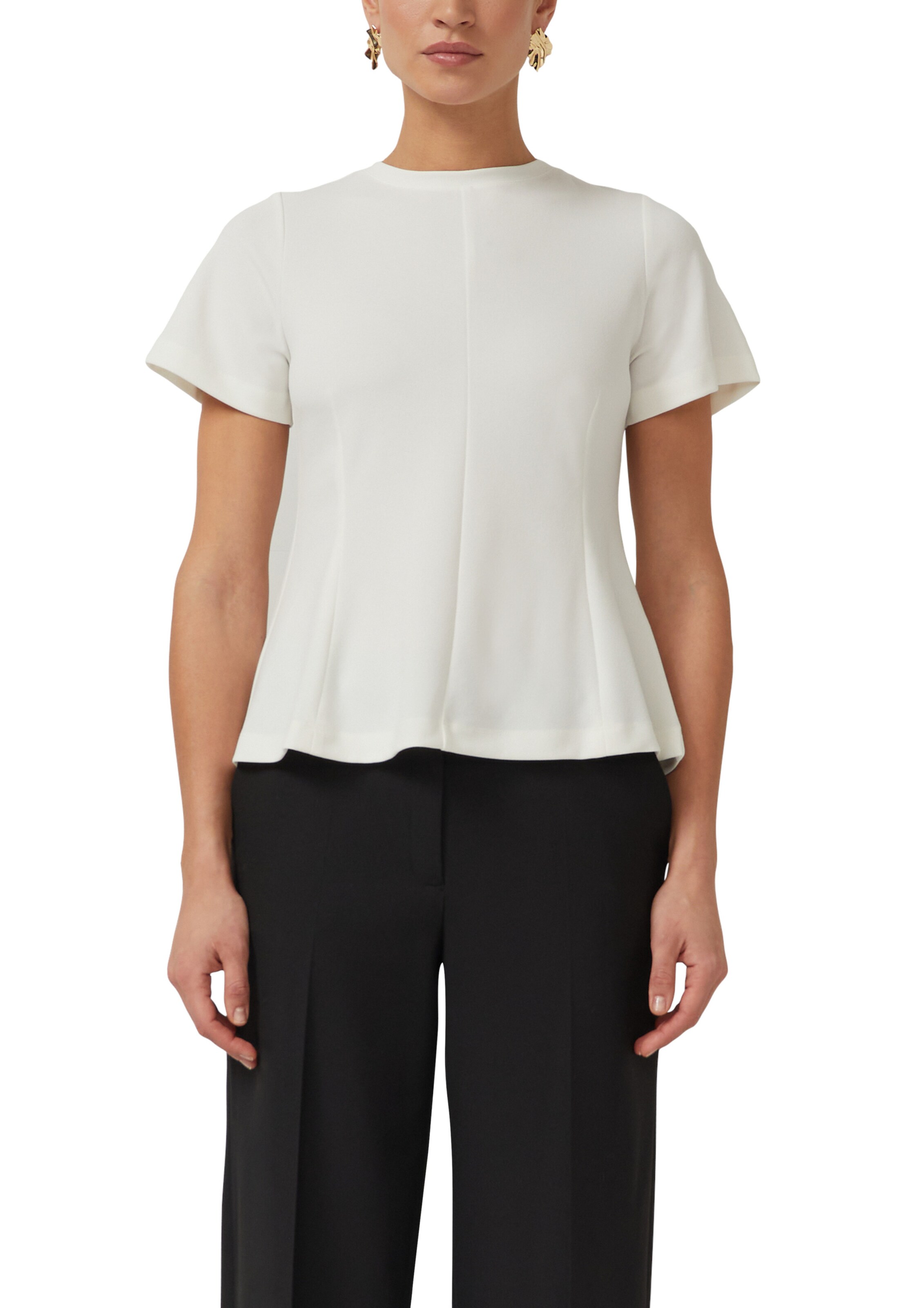s.Oliver BLACK LABEL Shirt in Beige