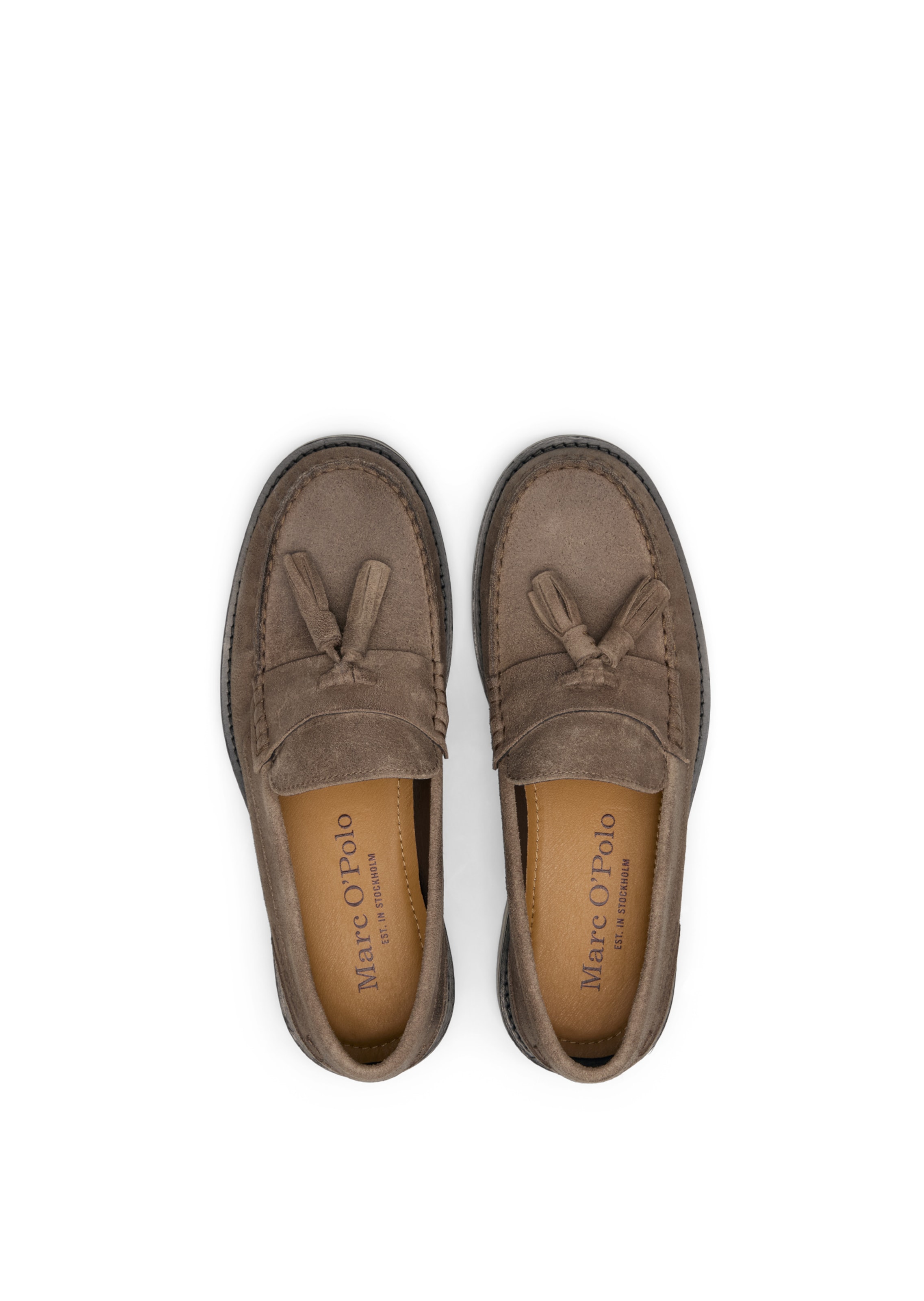Chaussure basse 'Michael' Marc O'Polo en marron : au dessus