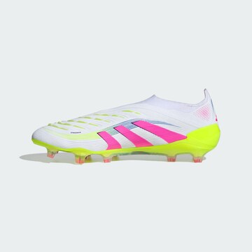ADIDAS PERFORMANCE Soccer Cleats 'Predator Elite' in White: front