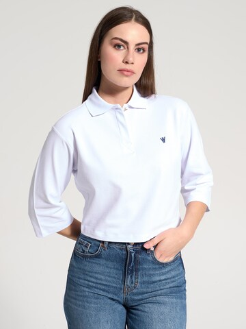 NOWIHT Shirt 'Isabeau'‌‌‌‌‌‌‌‌‌ in Weiß