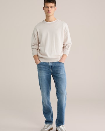 WE Fashion Loosefit Džíny – modrá