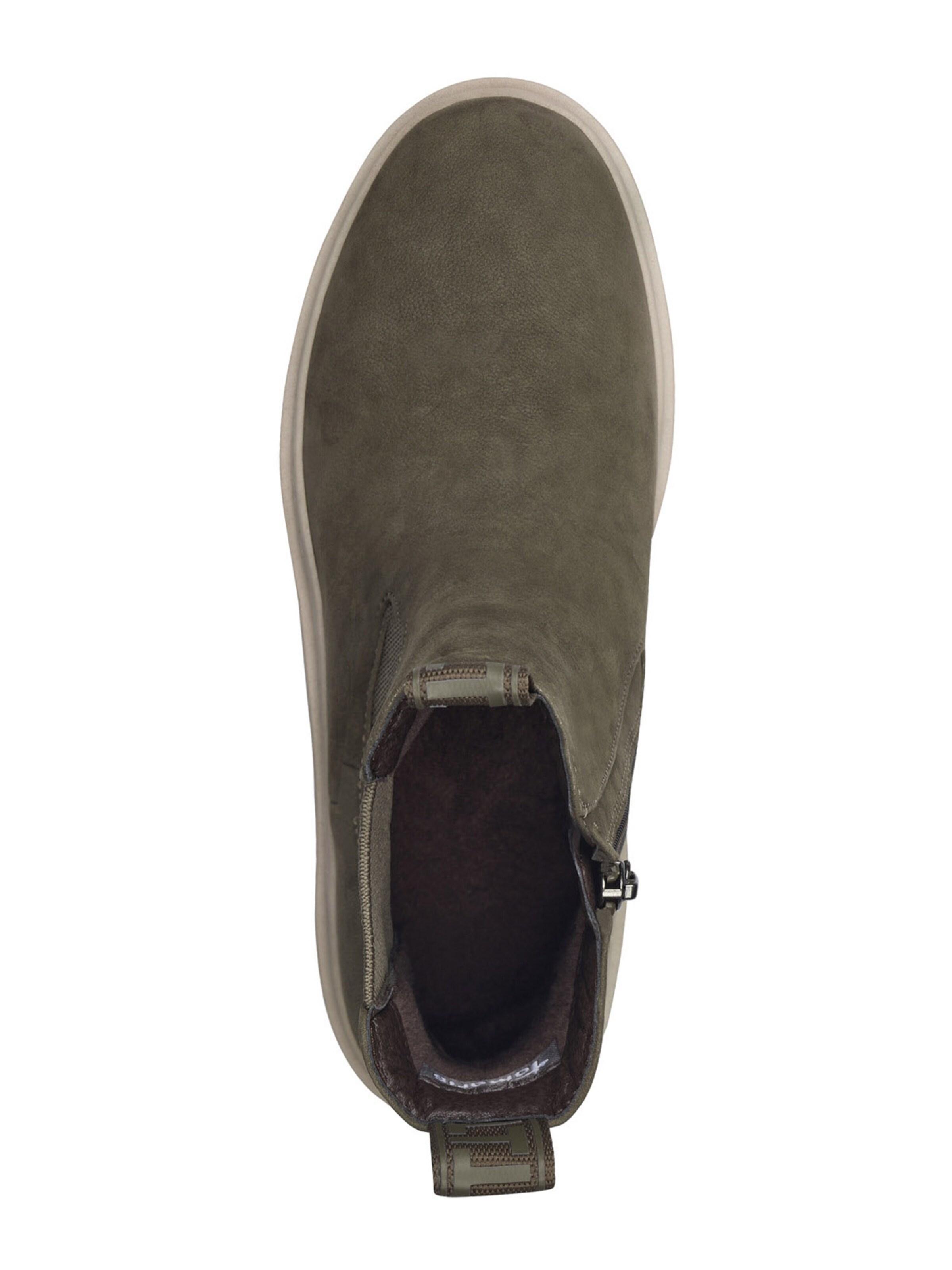 Tamaris Chelsea boots in Green