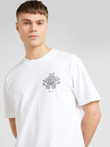 T-Shirt 'Adam' NN07 en blanc