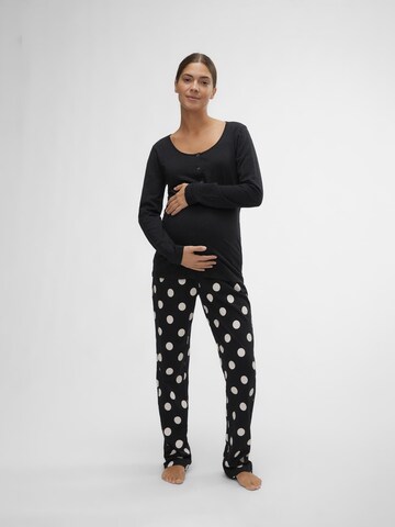 MAMALICIOUS Pyjama 'Mira' värissä musta