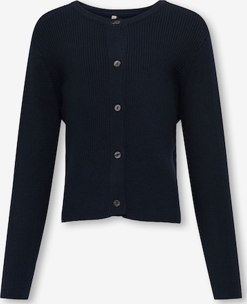 ONLY GIRLS Knit cardigan 'KOGNatascha' in Blue: front