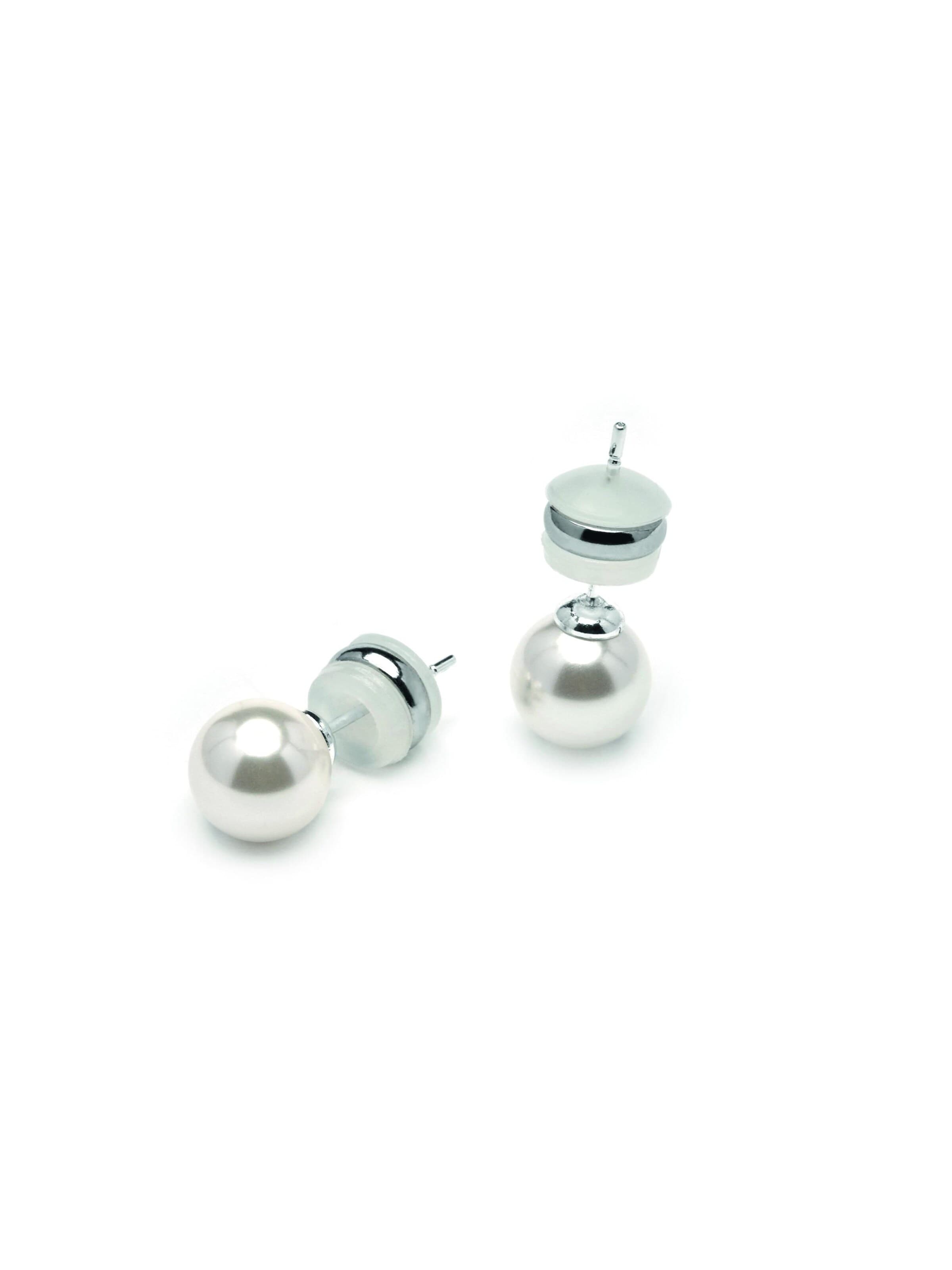 Boucles d'oreilles 'Wasai' Luxenter en blanc