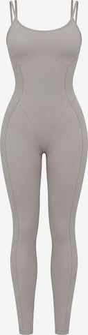 FemmeTone Jumpsuit 'Silvana' in Grau: Vorderseite