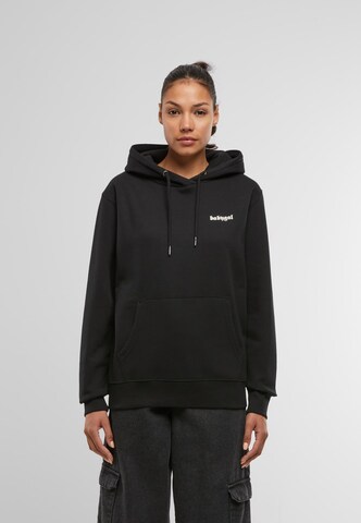 Miss Tee Sweatshirt 'Babygal' in Black: front