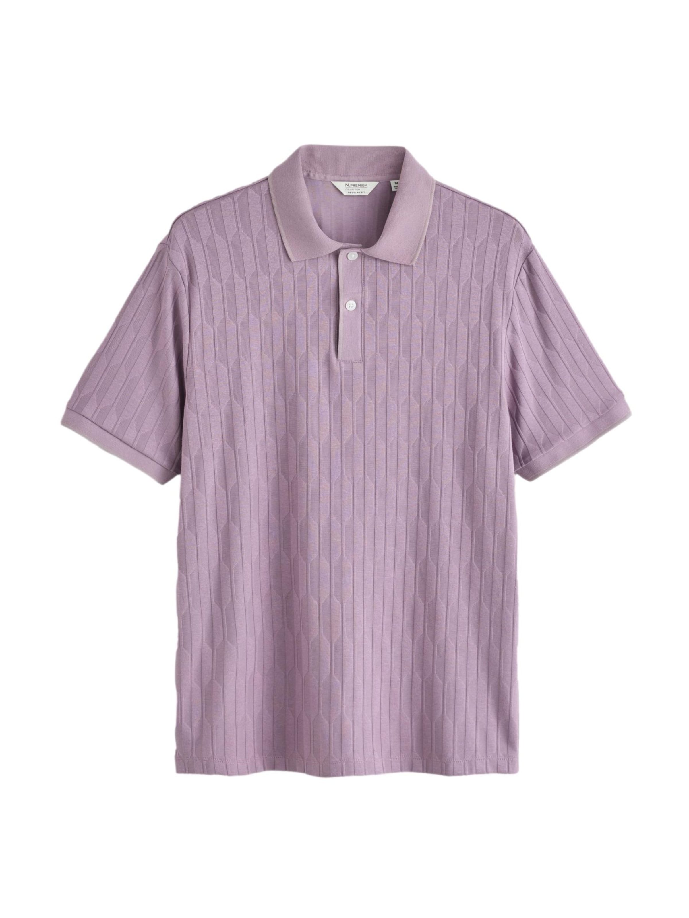 Next Shirt in Purple: front