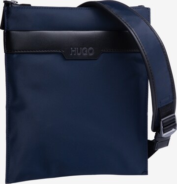 HUGO Crossbody Bag in Blue: front