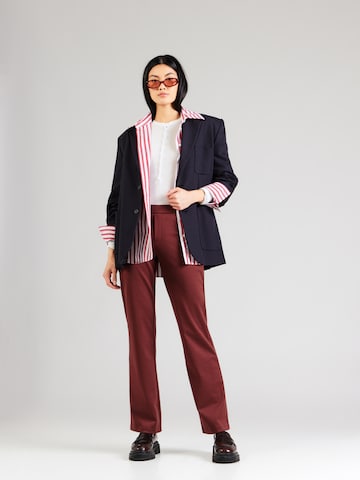 Bootcut Pantalon 'FRBLAZER' Fransa en marron