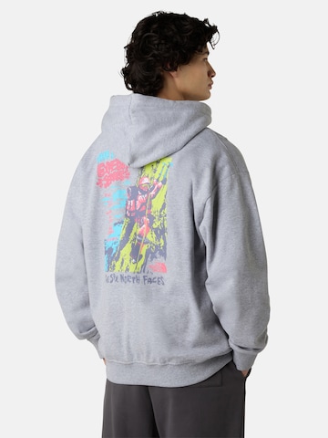 THE NORTH FACE Mikina 'Expedition' - Sivá: predná strana