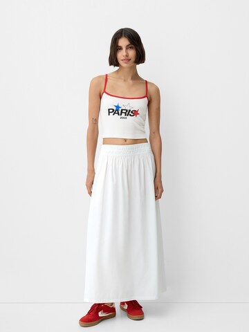Bershka Top in Wit