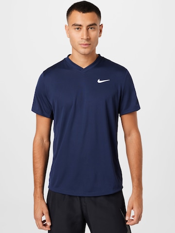 NIKE - Camisa funcionais 'Victory' em azul: frente