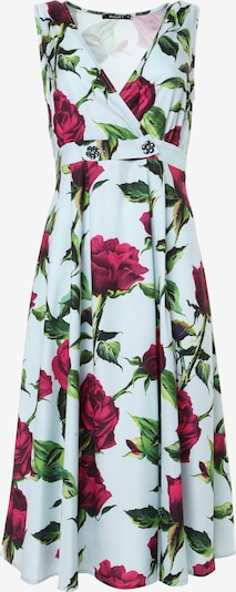 Madam-T Kleid 'GENERVA' in grün / rot / weiß, Produktansicht