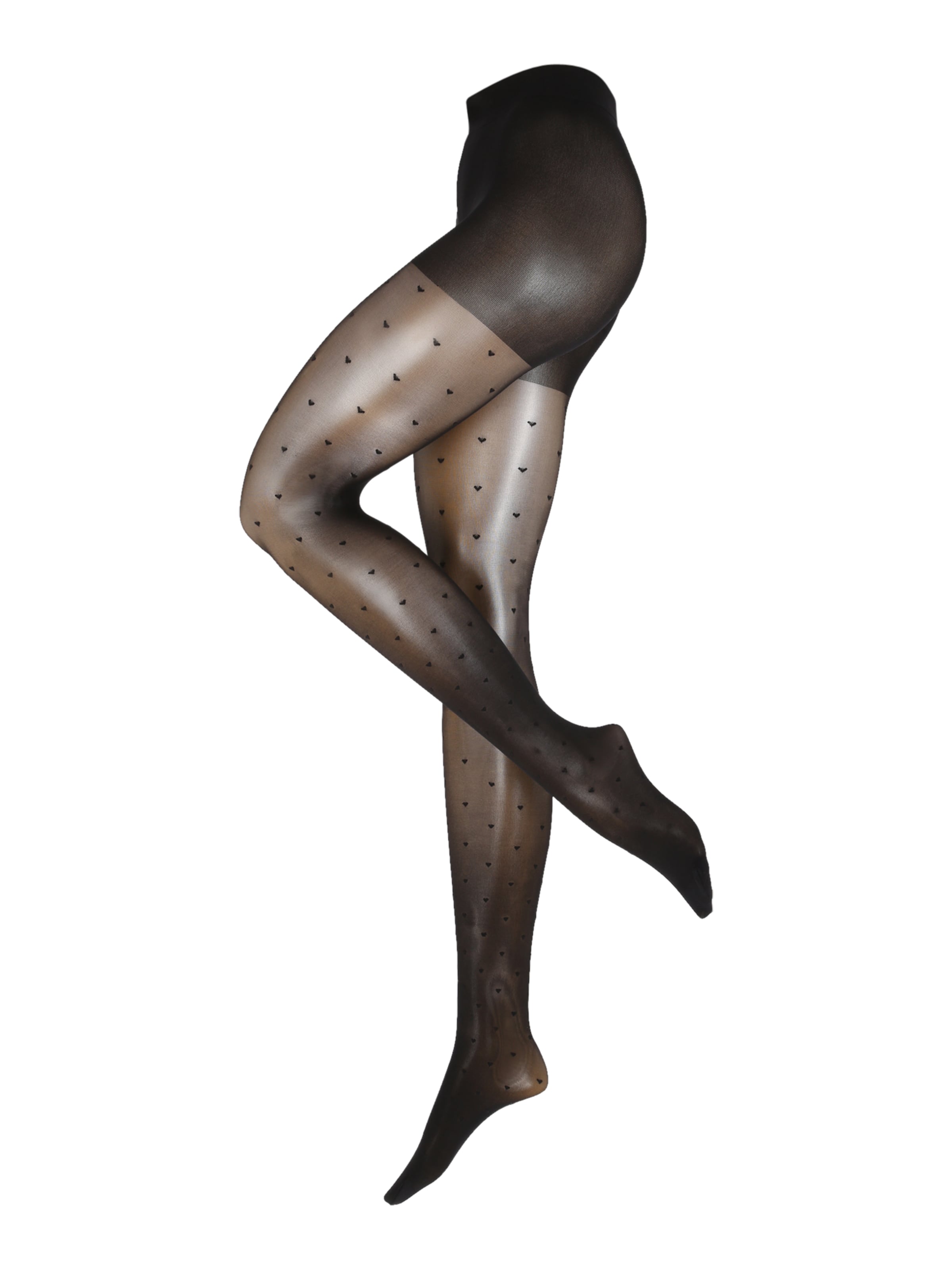 Lindex Feinstrumpfhose in Schwarz: Vorderseite