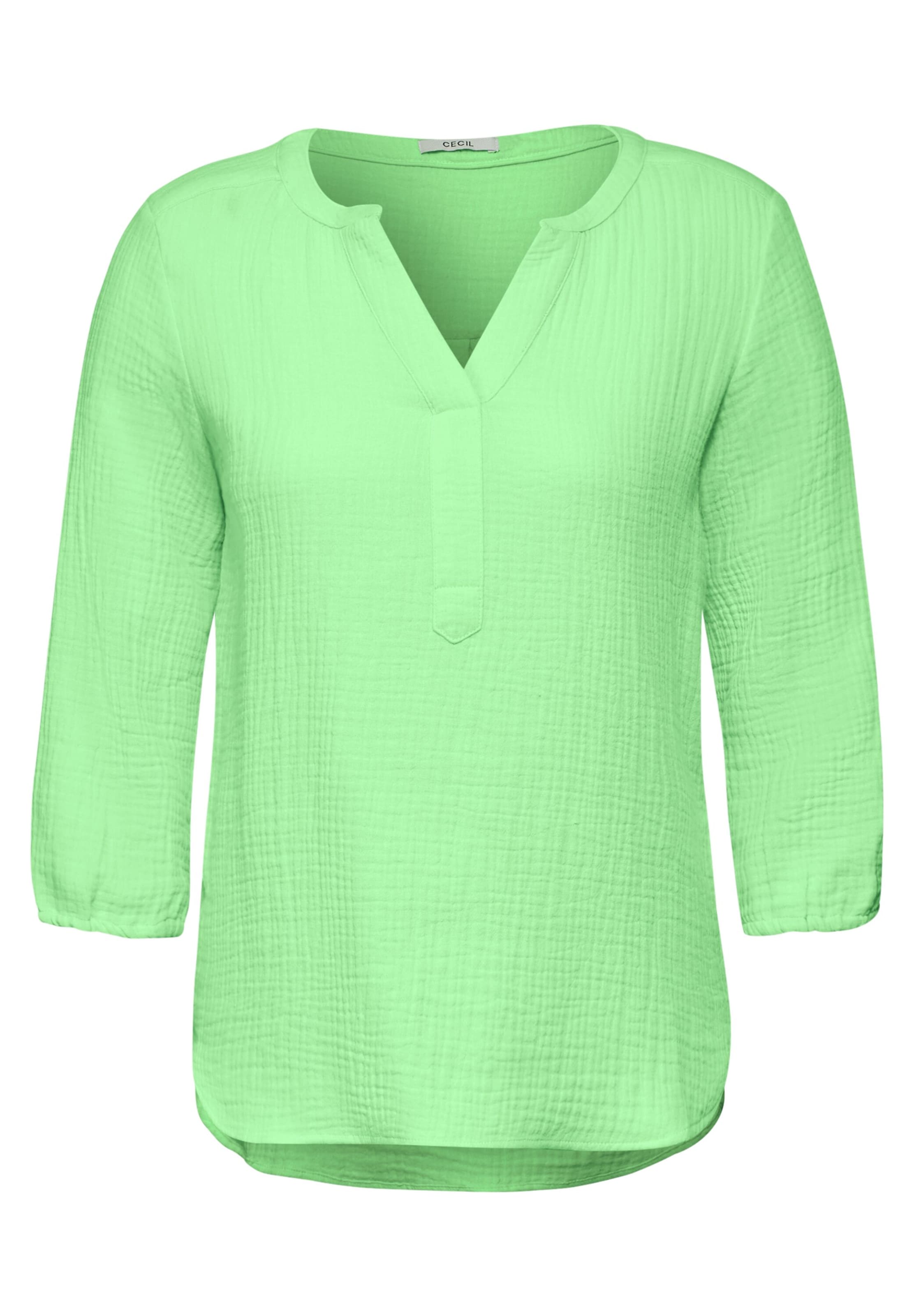 CECIL Bluse in Grün: Vorderseite