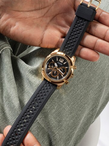 GUESS Analoog horloge 'GS Resistance' in Zwart