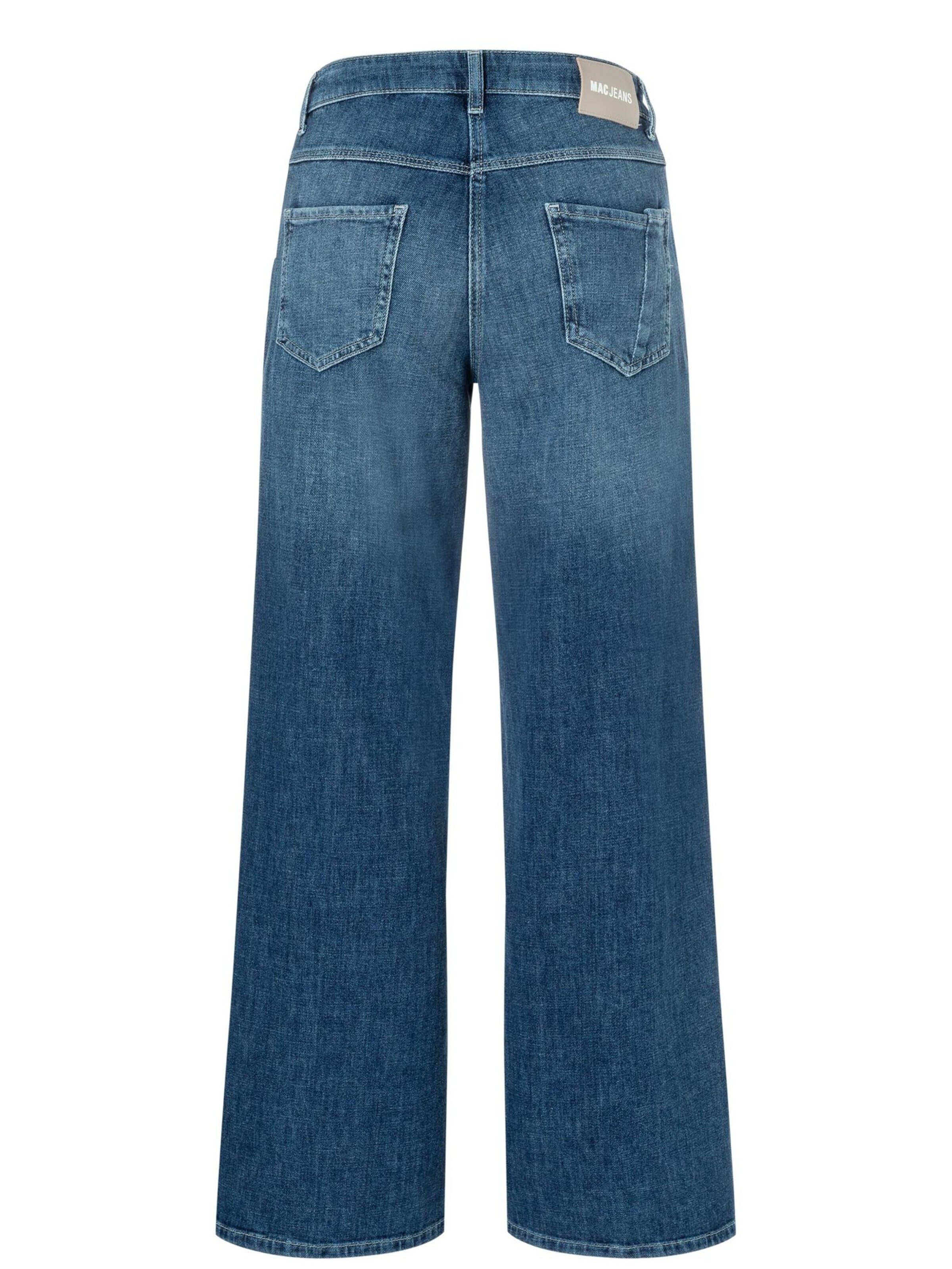 MAC Wide leg Jeans 'Milla' in Blue