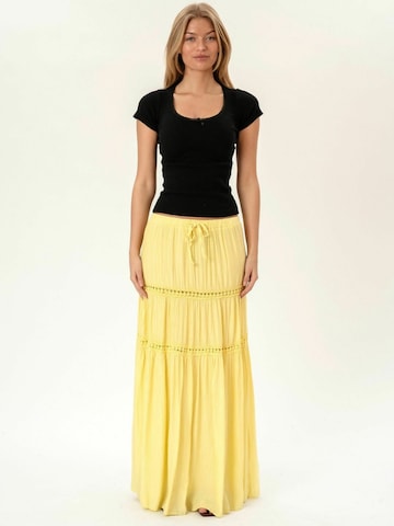 It's May - Falda ' Alma ' en amarillo: frente