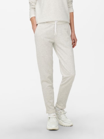 Regular Pantalon de sport ONLY PLAY en blanc : devant