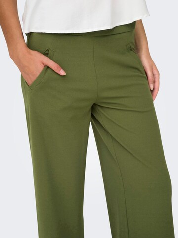 JDY Wide leg Broek 'JDYLOUISVILLE CATIA' in Groen