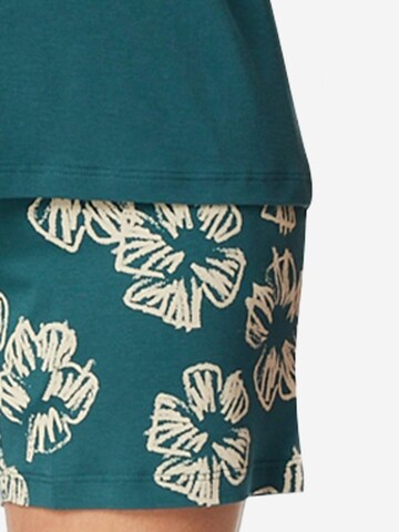 SCHIESSER Pajama 'Modern' in Green