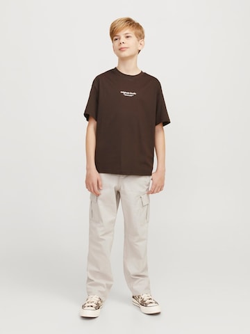 Jack & Jones Junior Широкий Штаны 'JPSTKane JJBarkley' в Бежевый